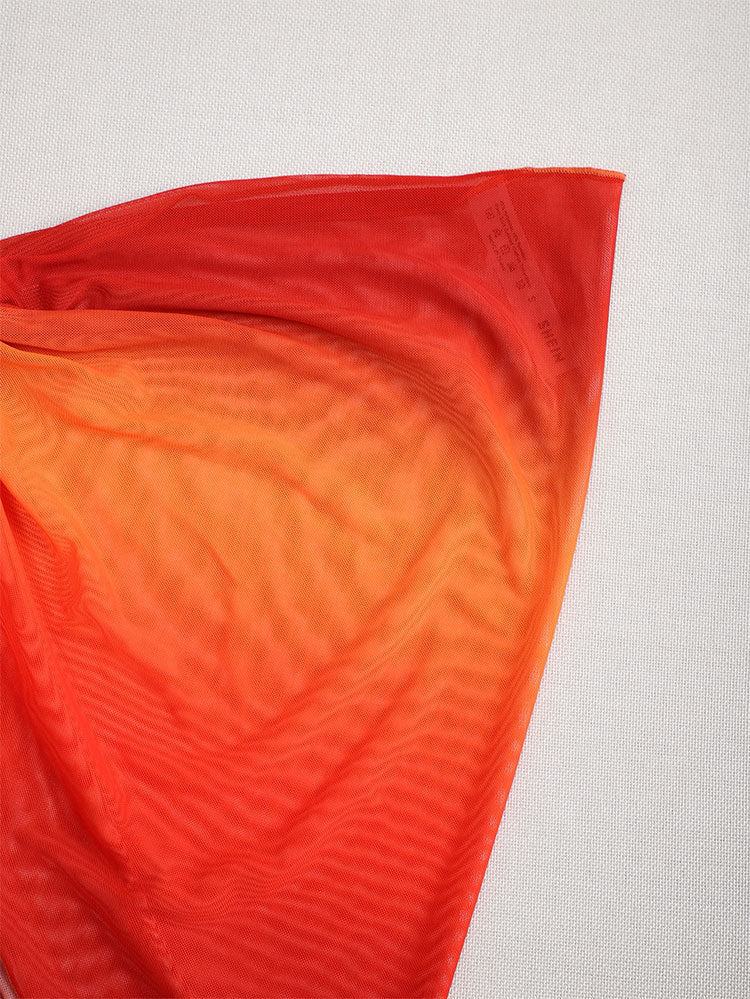 Dames Jupe de Plage Transparente Chic und Stil