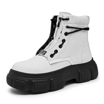 Bottes de combat robustes pour femmes avec semelle antidérapante et système de laçage innovant Chic und Stil