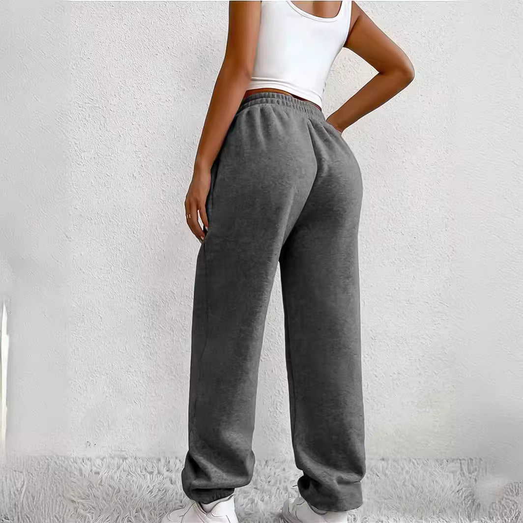 Ladies Comfortable Jogging Pants with an Elastic Waist and Practical Pockets Chic and Style