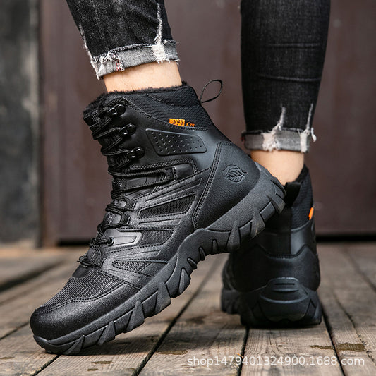 Bottes de trekking d'hiver pour femmes avec doublure isolante et semelle antidérapante Chic und Stil