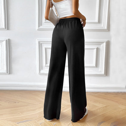 Chic and Style high-waisted casual pants for women with elastic waistband