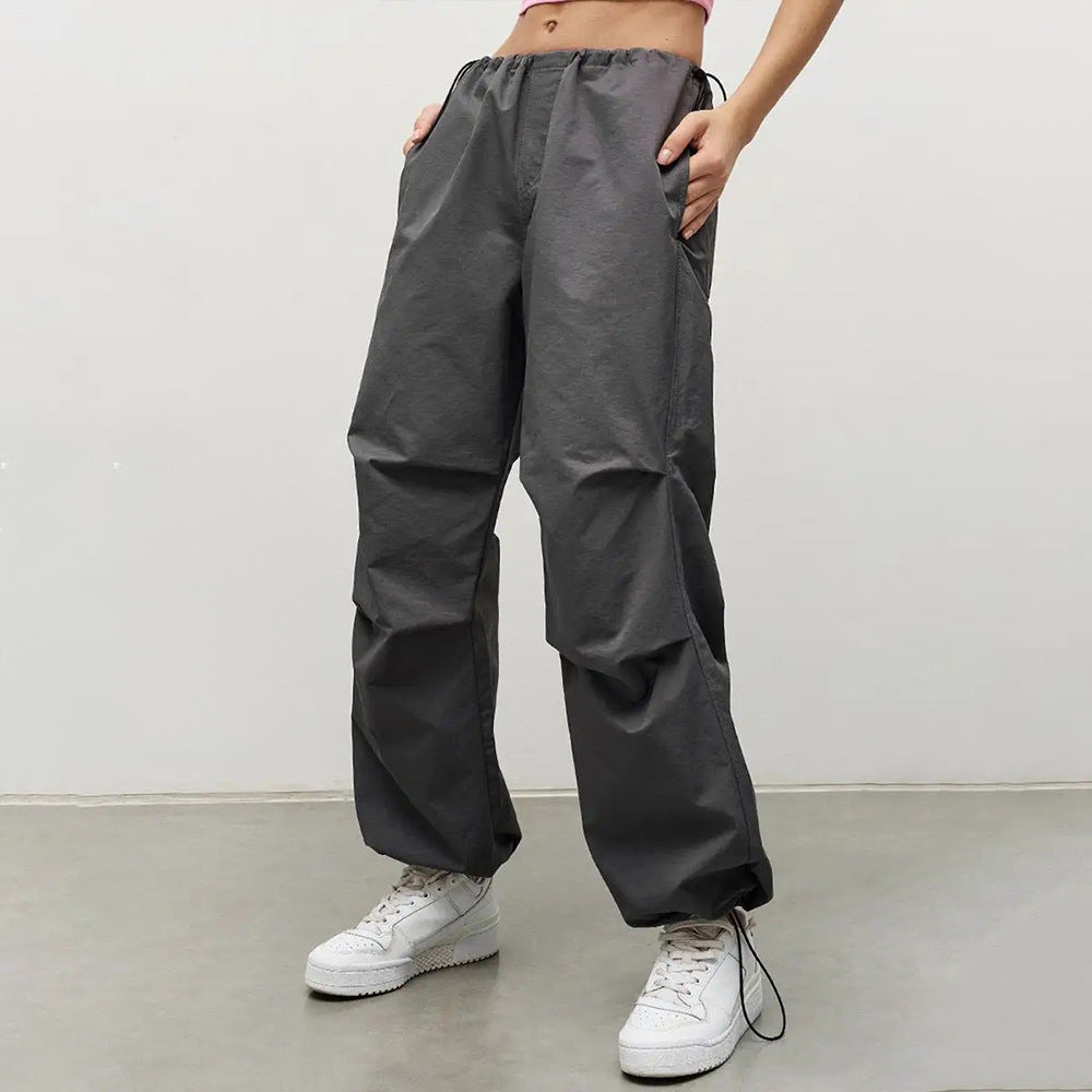 Ladies Chic Stylish Cargo Sporty Pants