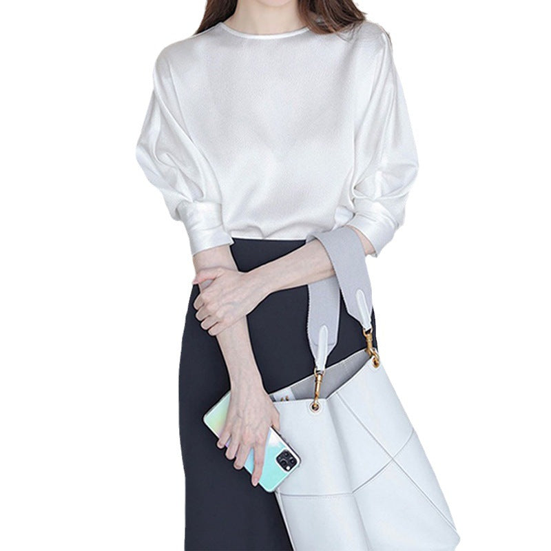 Blouse Drapée Élegante pour Femmes Chic und Stil