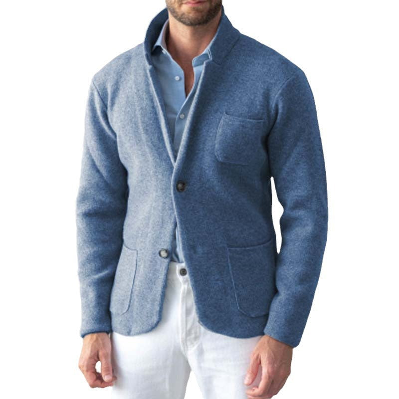 Cardigan pour hommes avec coupe élégante et poches pratiques Chic und Stil