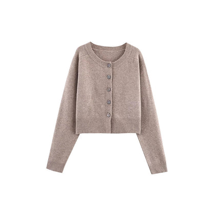 Dames gilet chaud avec boutons décoratifs Chic und Stil