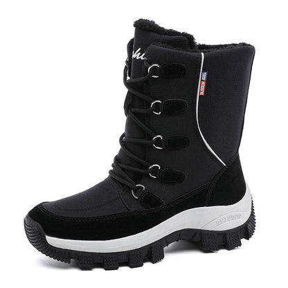Bottes d'hiver pour femmes avec doublure isolante et semelle antidérapante Chic und Stil