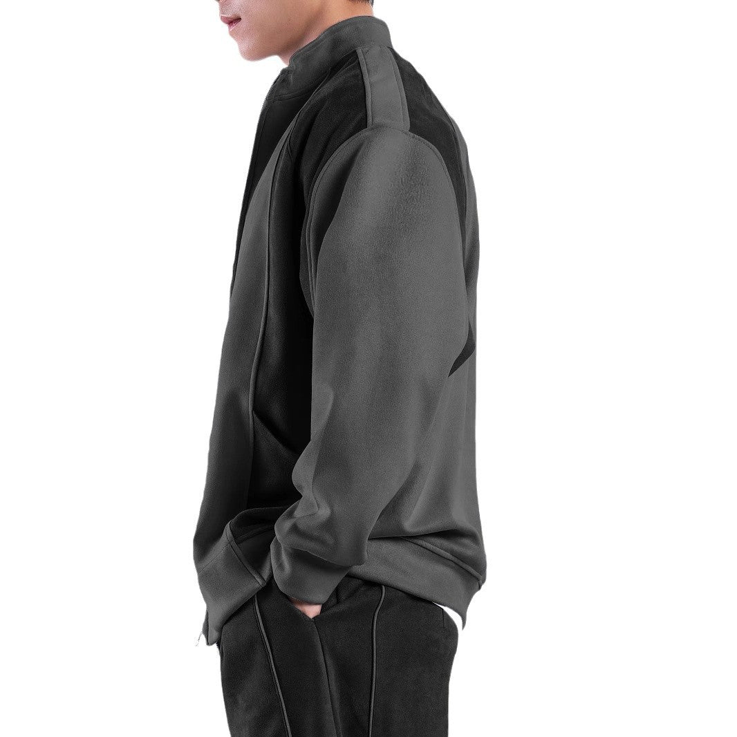 Women's sports jacket with stylish color accents and practical pockets Chic and Style