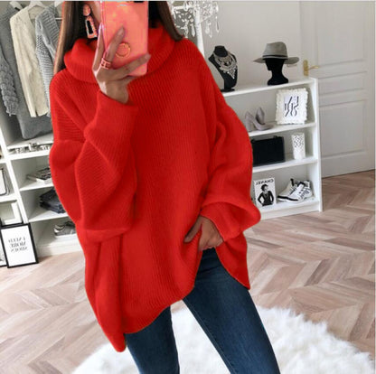 Femme Pull en tricot surdimensionné doux Chic und Stil