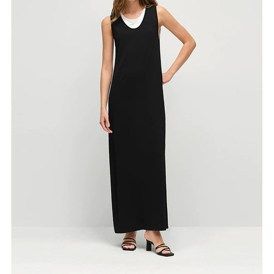 Robe maxi sans manches pour femmes avec un détail en couches Chic und Stil