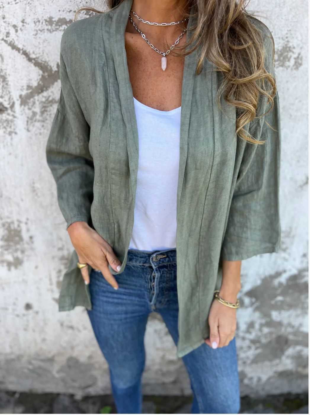 Ladies Lightweight and Airy Summer Jacket Chic and Style