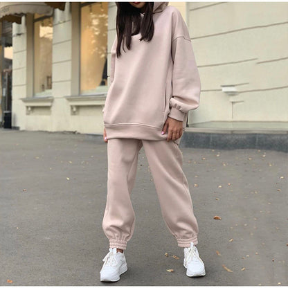 Casual women's jogging set in soft material with elastic waistband Chic und Stil