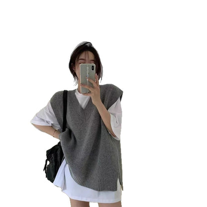 Pull en tricot surdimensionné dames Chic und Stil