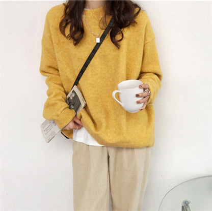 Pull décontracté pour femmes en style surdimensionné Chic und Stil
