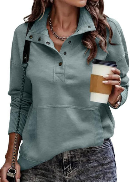 Damen pull sportif urbain Chic und Stil