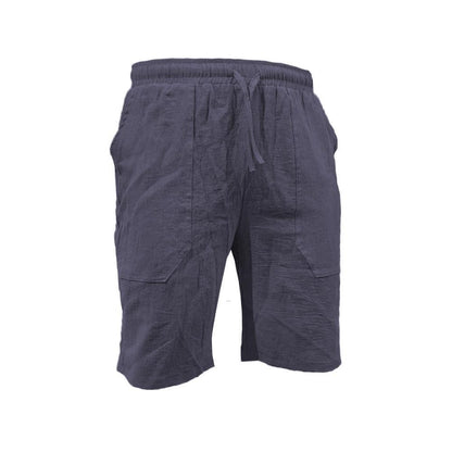 Pantalons de loisirs légers pour hommes en lin respirant Chic und Stil