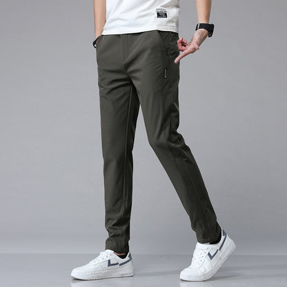 Functional sports pants for men with side zip pockets Chic and Style