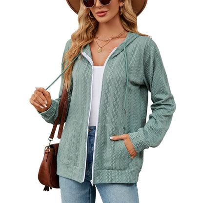 Dame cardigan avec col haut et design polyvalent Chic und Stil