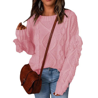 Pull femme avec tricot texturé Chic und Stil