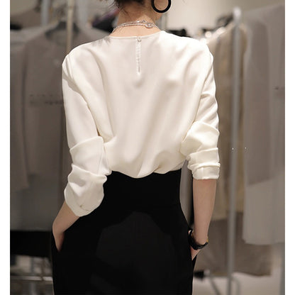 Blouse Femme Élégante à Manches Courtes Chic und Stil