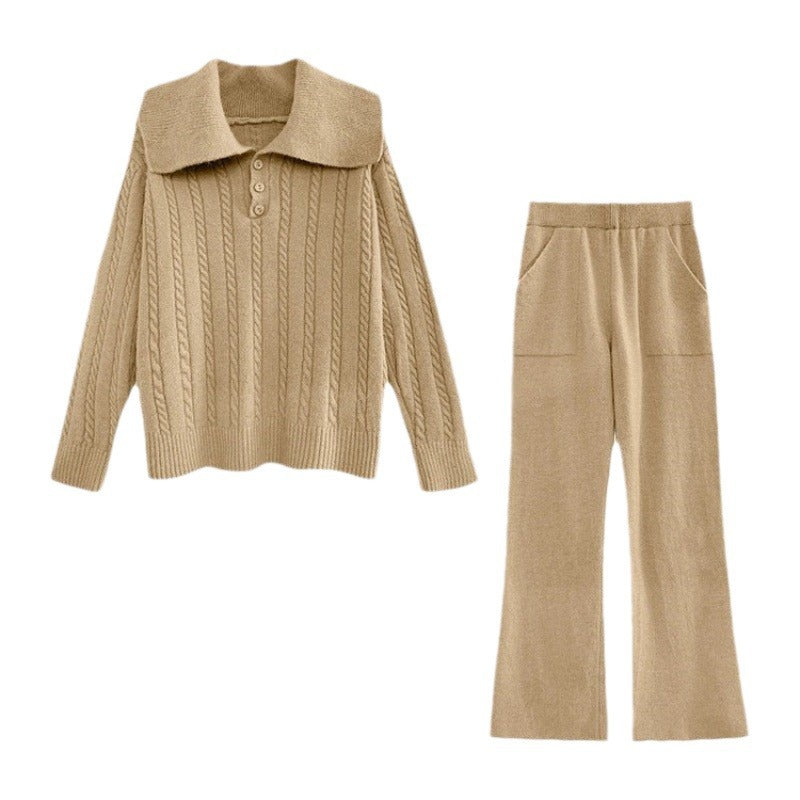 Pull en tricot pour femmes avec col amovible Chic und Stil