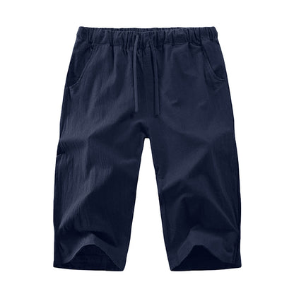 Pantalons de loisirs légers pour hommes avec taille élastique et poches latérales pratiques Chic und Stil