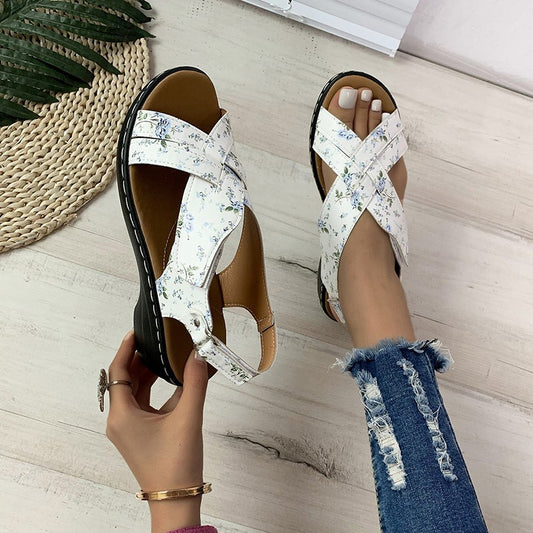 Sandales pour dames à lanières confortables avec semelle anatomique Chic und Stil