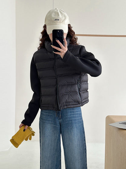 Dames gilet matelassé léger avec poches et coupe moderne Chic und Stil