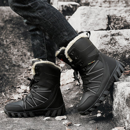Bottes d'hiver pour femmes avec semelle antidérapante et doublure isolante Chic und Stil
