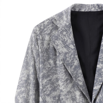 Blazer tendance pour hommes avec un motif moderne Chic und Stil