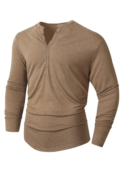 Chemise à manches longues pour homme avec patte de boutonnage Chic und Stil