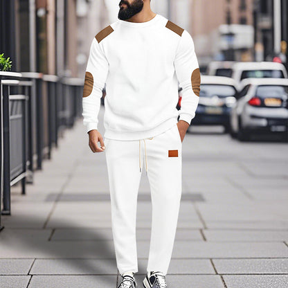 Men's chic and stylish sweatshirt and jogger pants set