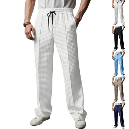 Casual sports pants for men with elastic waist and structured design Chic and Style
