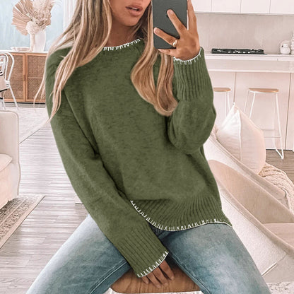 Dames grandes tailles pull en tricot Chic und Stil