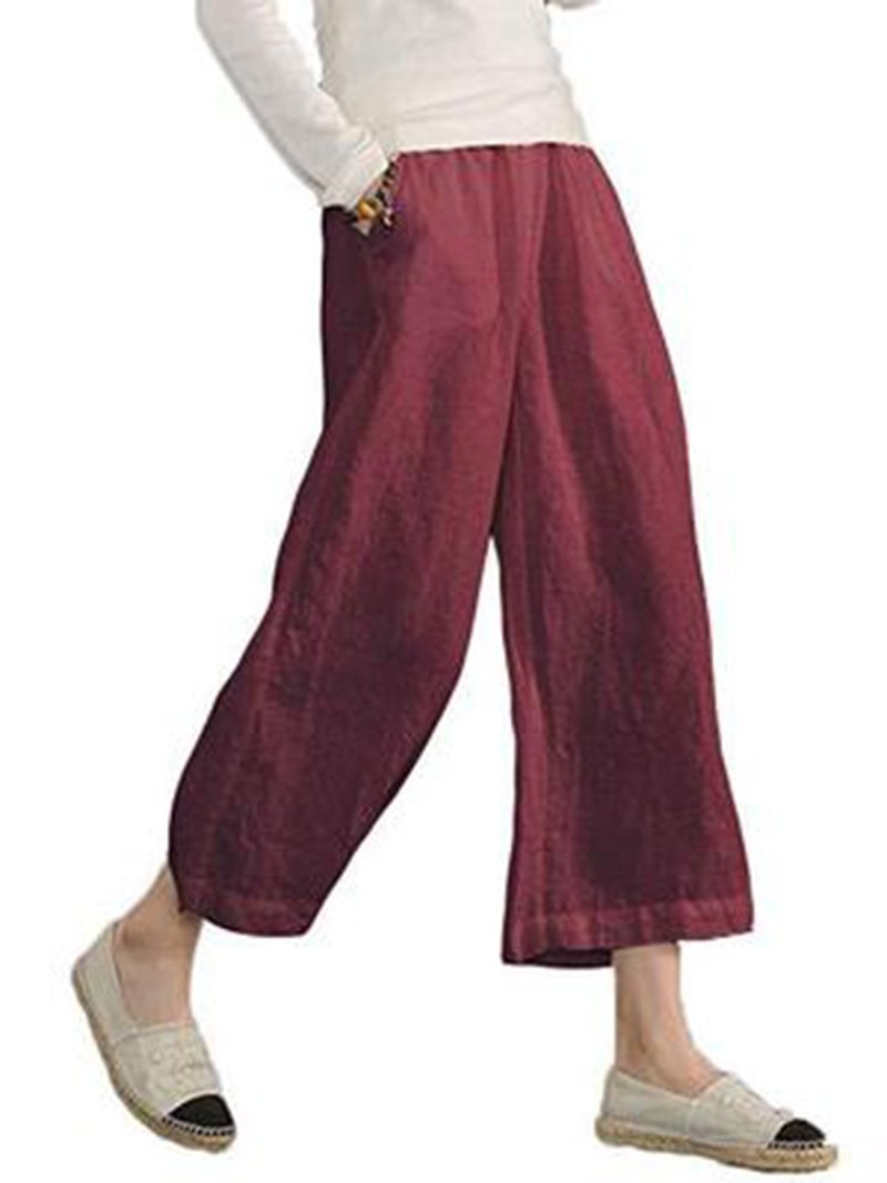 Pantalon cropped décontracté pour femmes Chic und Stil