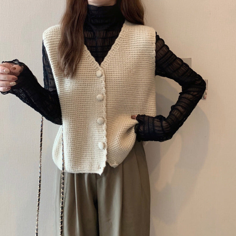 Dames gilet en tricot Chic und Stil