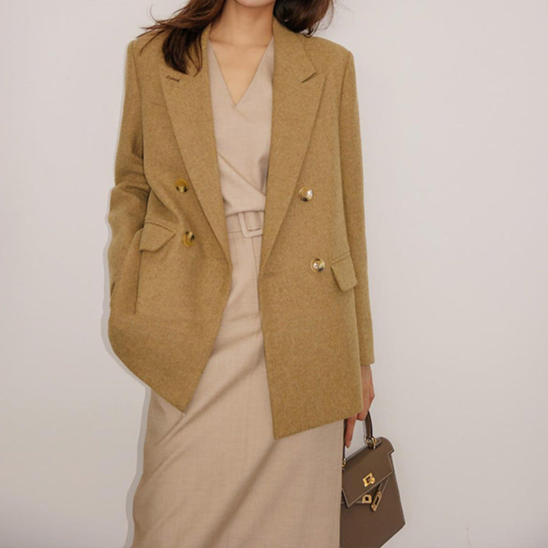 Robe mi-longue élégante à ceinture pour femmes Chic und Stil