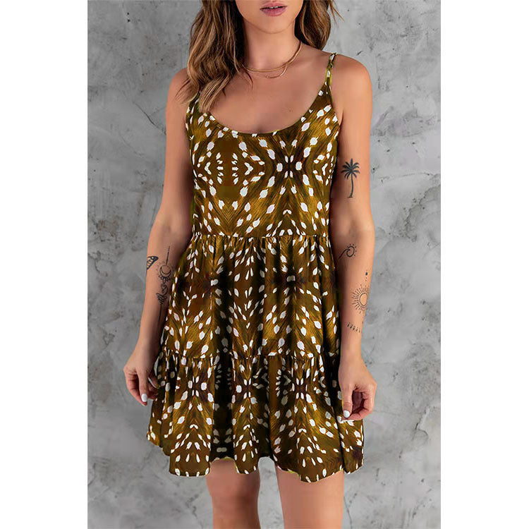 Robe de plage aérienne pour femmes avec un ourlet flottant et des détails raffinés Chic und Stil
