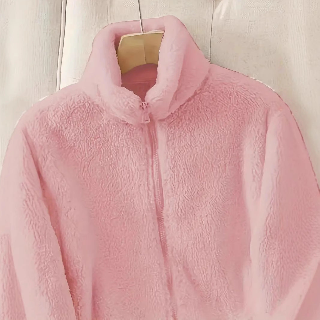 Dames Fleece Veste Chic und Stil