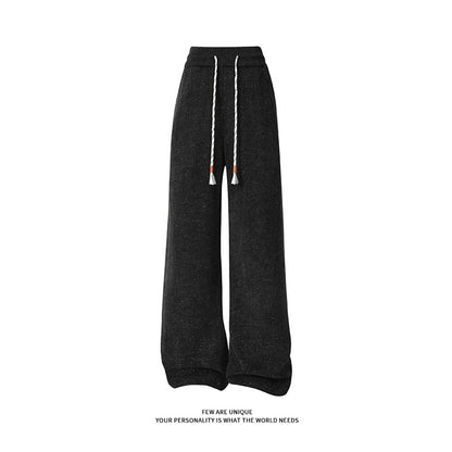 Wide harem pants for women with elastic waistband and trendy zigzag pattern Chic and Style