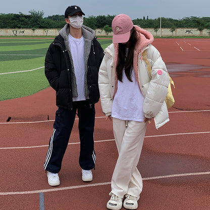 Dames d'hiver avec doublure en polaire réversible et design sportif Chic und Stil