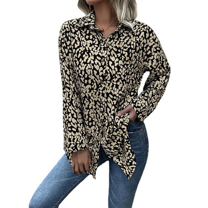 Chemisier femme léger avec imprimé animal et coupe confortable Chic und Stil