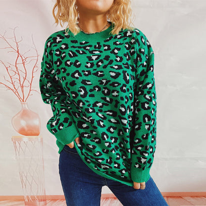 Pull féminin décontracté avec motif animalier Chic und Stil