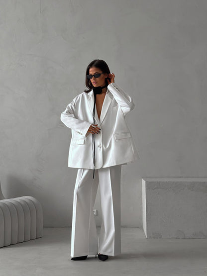 Dames élégant et moderne ensemble blazer Chic und Stil