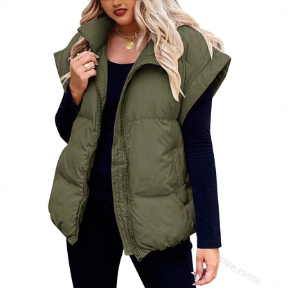 Dames gilet matelassé Chic und Stil