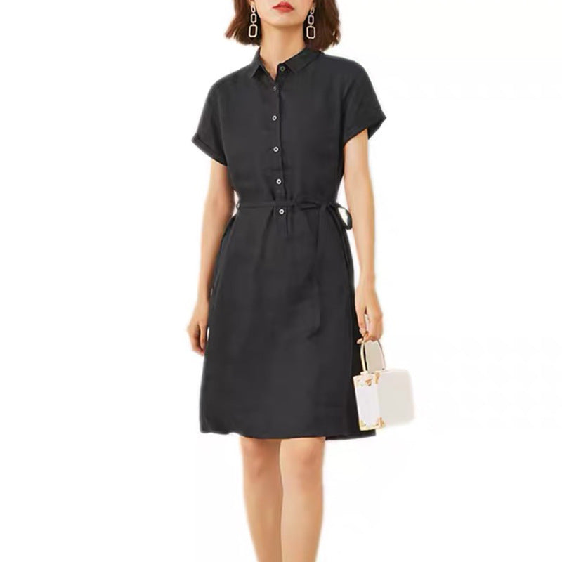 Robe chemise femme avec ceinture Chic und Stil