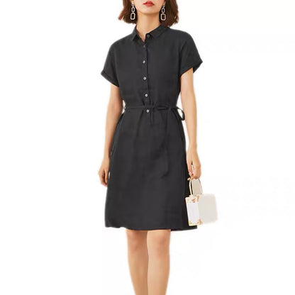Robe chemise femme avec ceinture Chic und Stil