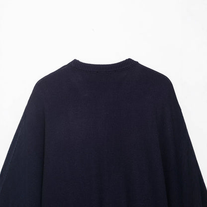Pull en tricot surdimensionné pour femmes avec coupe décontractée et manches larges Chic und Stil