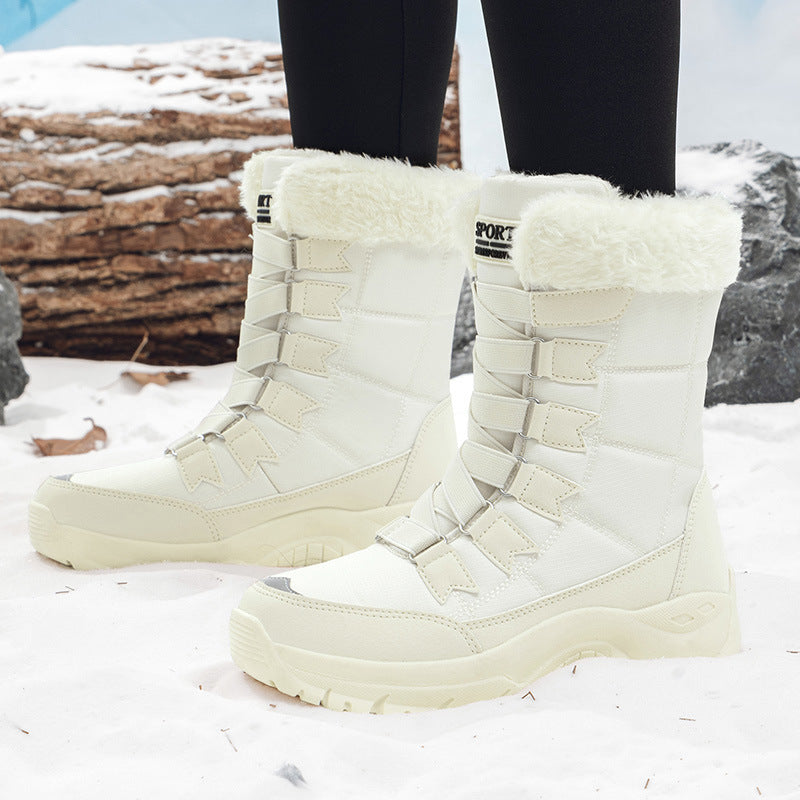 Bottes d'hiver imperméables pour femmes avec doublure isolante et semelle antidérapante Chic und Stil