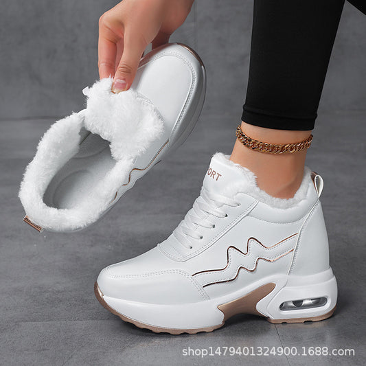 Baskets d'hiver pour femmes avec doublure douillette Chic und Stil