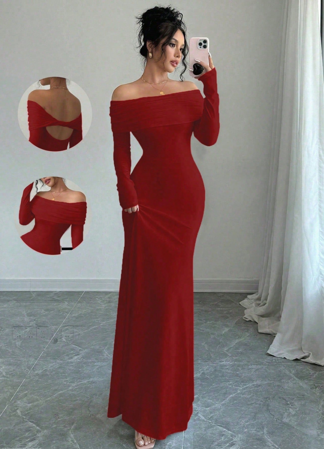 Rouge vin / XXL